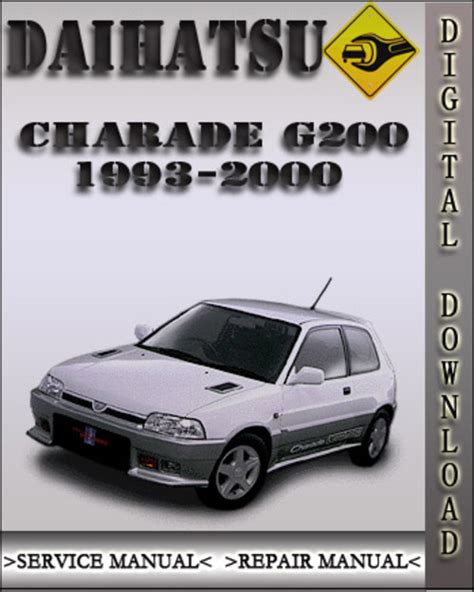 Daihatsu charade g200 service manual download. - Kohler 26 hp v twin manual.