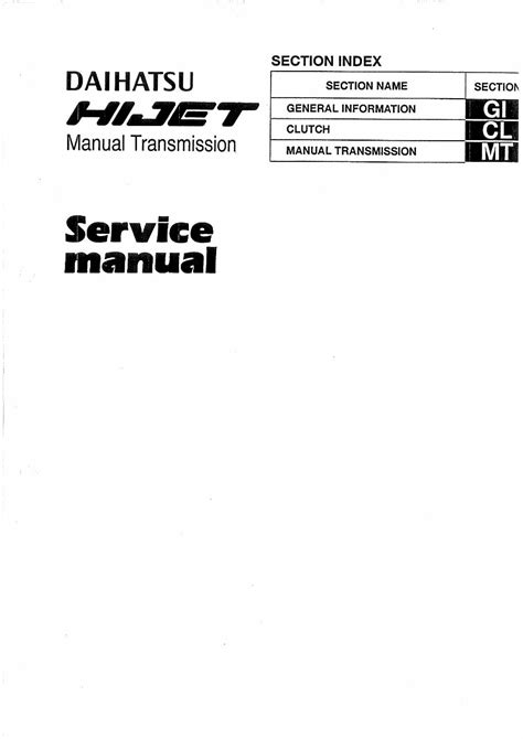 Daihatsu hijet piaggio porter 1 3 16v service repair manual. - Rollo estudio esquemas de los cursillos de cristiandad.