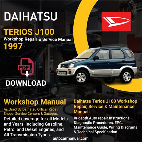 Daihatsu terios j100 1997 repair service manual. - Alcatel lucent ip touch 4029 digital phone manual.