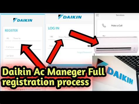 Daikin Portal Register