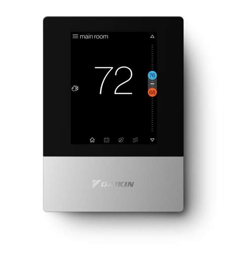 Daikin one. The Daikin One + smart thermostat is an intelligent home air controller from one of the world’s leading heating, ventilating, and air conditioning (HVAC) manufacturers. It is the cloud-connected hub of a sophisticated, integrated solution for controlling temperature, humidity, and air quality. DTST-ONE-ADA-A includes translation adapter DAPT ... 