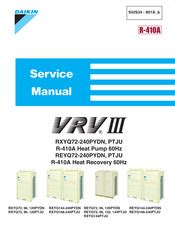 Daikin vrv iii service manual r410a. - Service manual for honda gx 25.