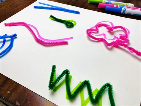 Daily At-Home Project: Pipe Cleaner Matching Exercise