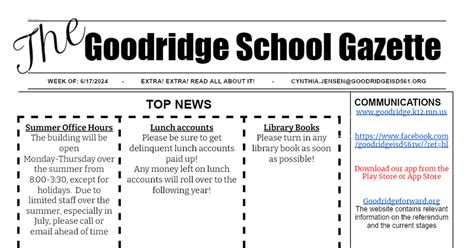 Daily Bulletin Google Docs