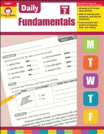 Daily Fundamentals, Grade 2: 9781629383569 - Christianbook