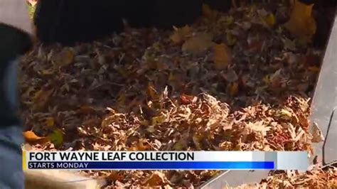 Daily Leaf PickUp Collection City of Fort Wayne