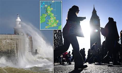 Daily Mail - After the storm, sunshine! Britain to enjoy 20C ...