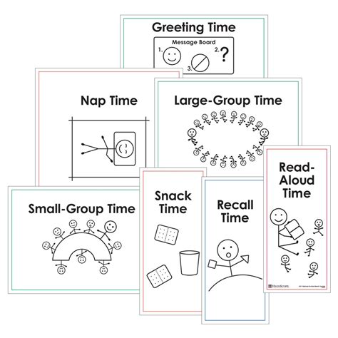 Daily Routine Cards HighScope