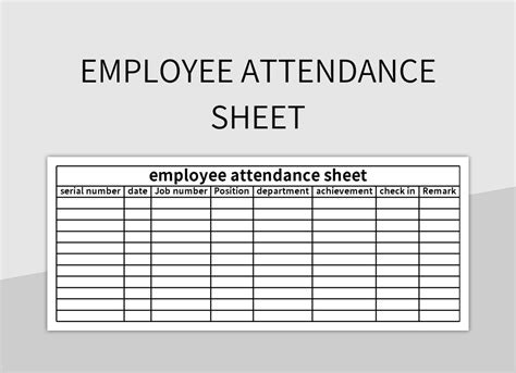 Daily attendance Sheet with Time In Excel di 2020