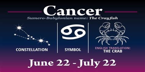 Dear Cancer, your daily astrological predictions for September 7, 2022 suggests, you may try to improve your connection with people. CANCER (Jun 22-Jul 22) You may receive some important .... 