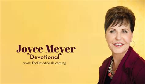 Daily devotions joyce meyer. Jan 30, 2024 · Joyce Meyer’s Daily Devotion Prayer Starter 30/01/2024. Father God, please help me to have a right response to my problems. Strengthen my faith through my trials, help me to trust in Your plan, knowing each challenge builds character and brings me closer to your purpose and plan for my life, amen. Joyce Meyer daily devotional is … 