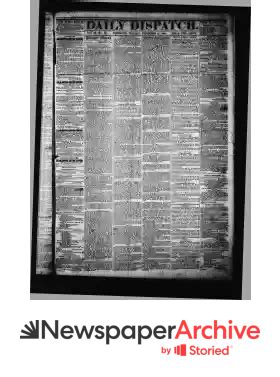 Daily dispatch archives.  Also issued on microfilm from the Library of Congress, Photoduplicatio...