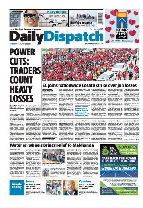 Daily dispatch results today eastern cape.  Verified employers.  Feb 20,...