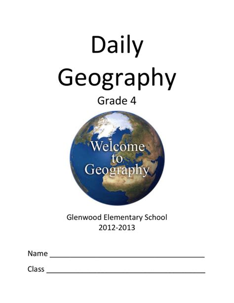 Daily geography grade 4 week 23.  Daily geography worksheet for 4th gr...