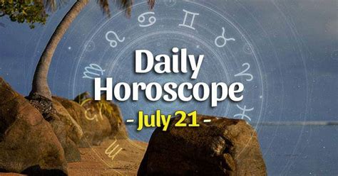 Daily horoscope for July 21, 2023
