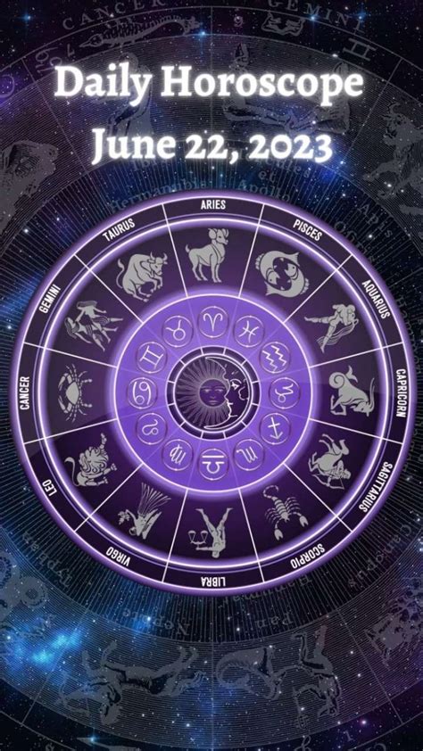 Daily horoscope for June 22, 2023