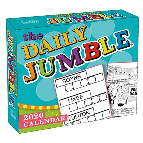 Jumble Daily. Follow the newest crossword jumble puzzles six days