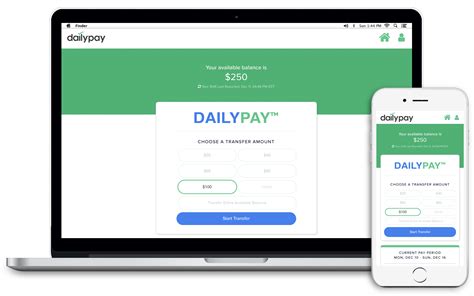 Daily pay .com. When you do make an early transfer: When we receive your regularly scheduled paycheck, we subtract the amount you have taken in any early transfers for that pay period from the amount that we receive. This remaining amount that you didn’t early transfer will be in your regular paycheck. This will include earnings that are not always reported ... 