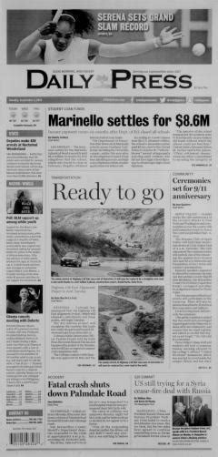 Portsmouth Herald/Foster's Daily Democrat/Seacoast Sunday & Exeter News-Letter/Hampton Union & York County Coast Star/York Weekly, Portsmouth, NH Poughkeepsie Journal, Poughkeepsie, NY Providence Journal, Providence, RI. 