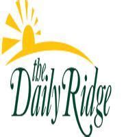 Daily ridge. Things To Know About Daily ridge. 
