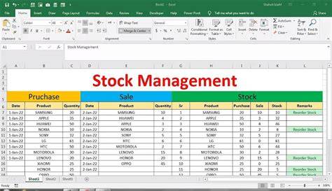 Daily stock maintain in excel format with formula.  It shows the item, date, quant...