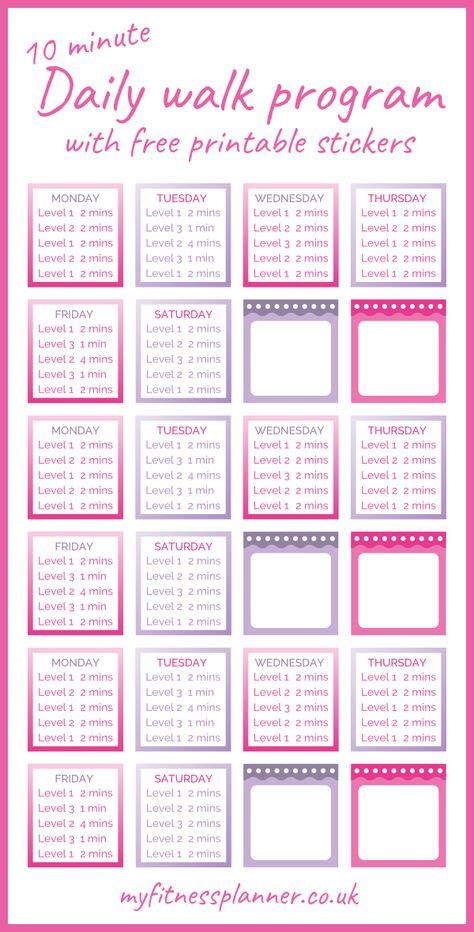 Daily walk schedule how to benefit more from your walking in 2020