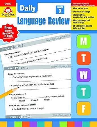 Read Daily Language Review Grade 2 By Jo Ellen Moore