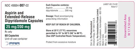 DailyMed - AGGRENOX- aspirin and dipyridamole capsule