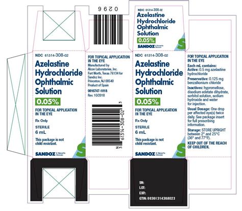 DailyMed - AZELASTINE HYDROCHLORIDE solution/ drops