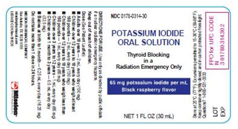 DailyMed - POTASSIUM IODIDE solution