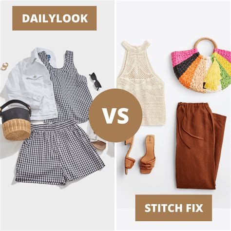 Dailylook vs stitch fix. Get Stitch Fix men's clothes personalized for your life. Shop instantly or order personal styling. Free shipping & no subscription required. Get started now. ... They’ll select 5 personalized pieces, and send your “Fix” box straight to your door. Get your Fix. There’s a $20 styling fee that’s applied to what you keep. Bonus: ... 