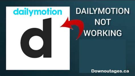 Dailymotion down