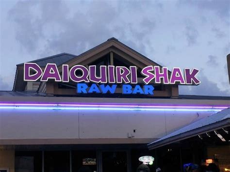 Daiquiri shak raw bar & grille photos. 14995 Gulf Blvd. Madeira Beach, FL 33708. View Website. (727) 393-2706. Madeira Beach. TripAdvisor Rating: 318 Reviews. Overview. Details. Seafood lovers and daiquiri fans … 