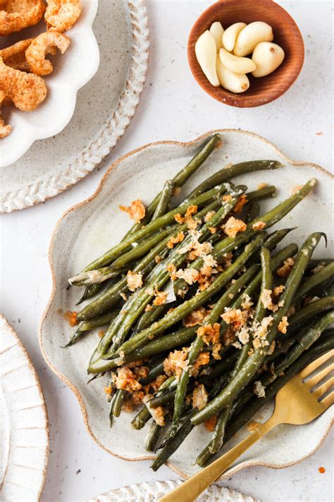 Dairy Free Green Bean Casserole - Allianna