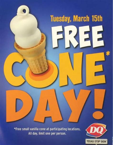 Dairy Queen's 'Free Cone Day' is coming this month