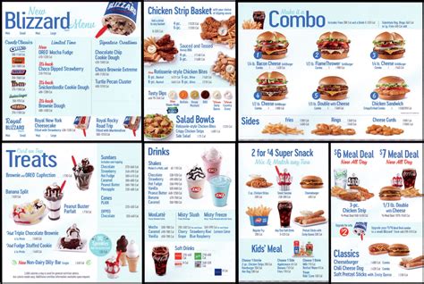 Dairy Queen Menu Menu Please!