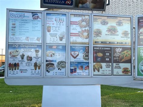 Dairy Queen menu in Mayfield, Kentucky, USA - Sirved Mobile …