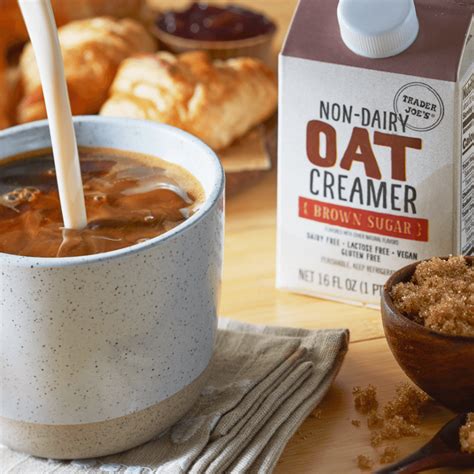Dairy free creamer. Most nut milk creamers feature similar ingredients to the non-dairy milks you’re already familiar with but with the addition of oil to give it a thicker consistency. While many brands use palm oil—not the best choice from an environmental standpoint—you can find palm-oil-free brands that use rapeseed, canola, or sunflower oil. 