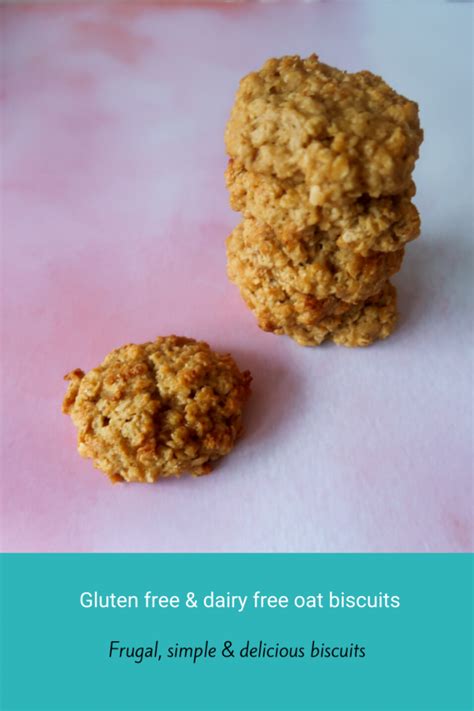 Dairy free oat biscuits [DF, GF, SF] - Allergy Free Day