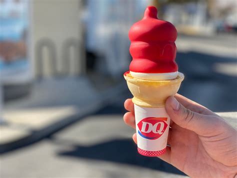 Dairy queen dipped cone. April 5, 2022. Courtesy of Dairy Queen. Dairy Queen’s colorful Spring Treats Collection for 2022 features a purple dipped cone and more ice cream and sweet treats to celebrate the season. 