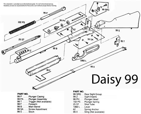 Daisy 25 parts diagram. A daisy model 57 with all the parts in a baggy. I have most of them figured out except a few. ... Was wondering if anyone had a parts diagram for it or could give me a little help. Thanks BSAGuy . Members Profile. Find Members Posts. Red Ryder Member Joined: January-30-2019 Location: Central NC Points: 521 Post Options ... 