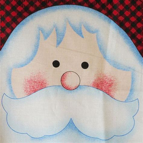 Daisy Kingdom Santa Face Fabric Door Panel #3147 - amazon.com