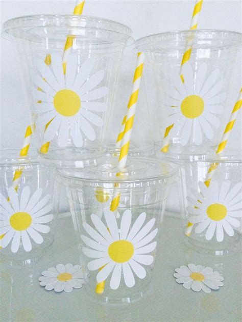 Daisy Party Supplies - Etsy