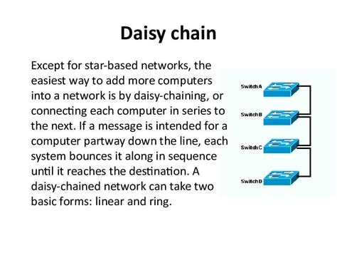 Daisy chain meaning.  See ‘Meaning & use’ for definitions, usage, and quotation evidence.  F...
