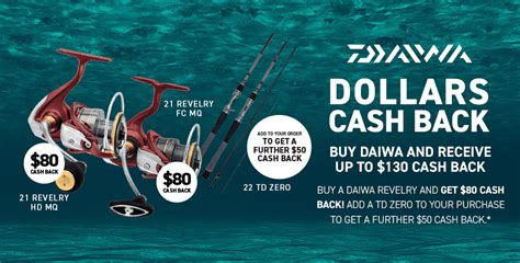 Daiwa Dollars Cash Back Promotion