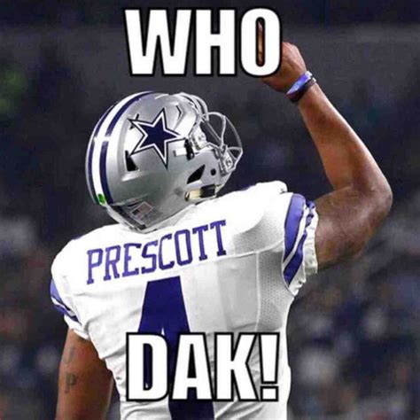 Let's laugh at some Dak Prescott memes and laugh away our misery. Cowboys vs 49ers#dakprescott #sanfrancisco49ers #cowboysnation #cowboys #dallascowboys #nfl.... Dak prescott memes