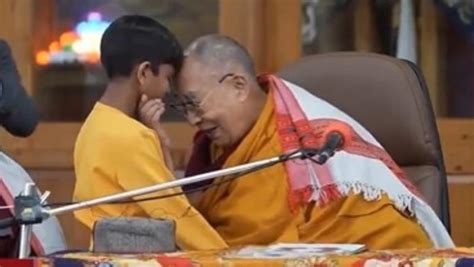 Dalai Lama Apologizes After Video Shows Him Telling Boy,