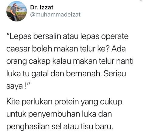 Dalam pantang tak boleh makan telor ke