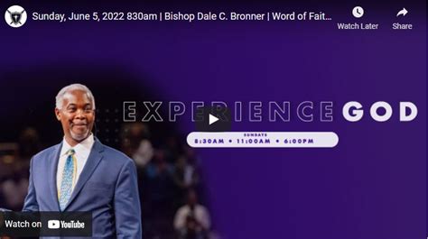 Sunday, February 26, 2023 11:00am | Bishop Dale C. Bronner | Word of Faith Family Worship Cathedral. 