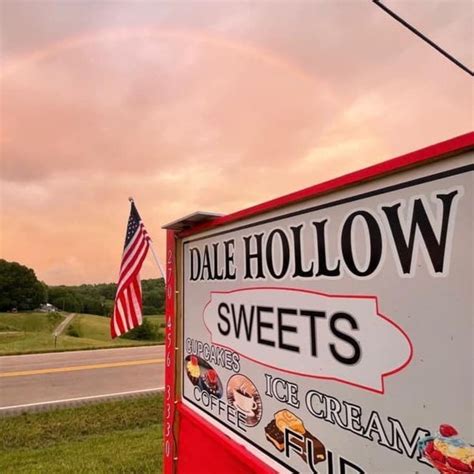 Dale hollow sweets. See 1 tip from visitors to Dale Hollow Sweets. "Ice Cream, milkshakes, fudge, cupcakes, cotton candy, vintage local candy, coffee bar, cookies, pizza,..." Ice Cream Parlor in Burkesville, KY 